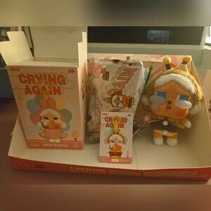 100% Authentic CRYBABY Crying Again Series- I'll Bring You A Flower